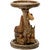 Outlaw Wagon Wheel Candle Holder
