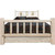 Ranchman's Storage Bed with Laser-Engraved Bronc Design - King