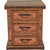 Natural Patina Copper Nightstand