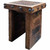 Recycled Wood Beam Side Table