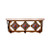 Red Jasper Stone 20 Inch Pine Hook Shelf