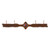Red Jasper Stone 4 Hook Coat Rack