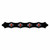 Red Jasper Stone Rug Rail - 24 Inch