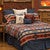 Redrock Canyon Navy Flap Pillow