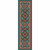 Rhinestone River Rug - 2 x 8