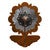 Round Copper Berry Concho Double Hook