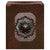 Round Copper Concho Square Tissue Box Cover