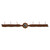 Round Old Silver Berry Concho 6 Hook Coat Rack