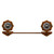 Round Old Silver Berry Hand Towel Bar