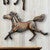 Running Horse 3-D Metal Wall Art II