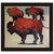 Russet Buffalo Wall Art