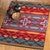 Rustic Cross Sunset Rug - 8 x 11