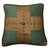 Santa Cruz Turquoise Studded Cross Pillow - OUT OF STOCK UNTIL 07/25/2025