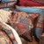 Santa Rosa Square Pillow with Scalloped Corners