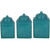 Savannah Turquoise Canister Set - 3 pcs