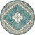Sedona Nights Turquoise Rug - 8 Ft. Round