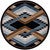 Sierra Horizon Rug - 8 Ft. Round