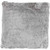 Silver Faux Fur Pillow