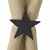 Simple Star Napkin Rings - Set of 4