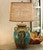 Sonora Turquoise Pottery Lamp