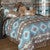 Southwest Diamonds Chenille Bed Set - King