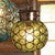 Southwest Glass Sphere Pendant Light - Medium