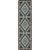 Southwest Nights Turquoise Rug - 2 x 8