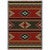 Southwest Sampler Red and Green Blanket