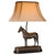 Spencer Creek Saddled Horse Table Lamp