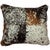 Speckled Hair-On-Hide Stitched Pillow