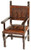 Spanish Heritage Arm Chair with Colonial Design