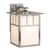 Stainless Steel Mission Outdoor Wall Lamp - 10 Inch