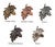 Star Cup Drawer Pulls - Set of 2