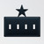 Star Quadruple Switch Cover