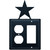 Star Single Outlet & GFI Cover