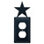 Star Single Outlet Cover