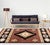 Star Vision Brown Rug - 8 x 11