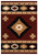 Star Vision Burgundy Rug - 3 x 8