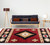 Star Vision Burgundy Rug - 3 x 8