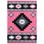 Star Vision Pink Rug - 5 x 8