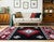 Star Vision Red Rug - 3 x 8