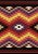 Star Burst Bright Rug - 5 x 8