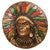 Stoic Chief Wall Plaque