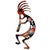 Story Kokopelli Metal Wall Art - 8 Inch