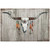 Stylized Longhorn Canvas Art