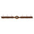 Sun Burst Concho 6 Hook Coat Rack