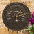 Sun Face Indoor/Outdoor Wall Clock - French Bronze