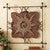 Sun "Rawhide" Metal Wall Art - Small