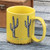 Sunshine Cactus Mugs - Set of 4