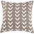 Taupe Arrow Pillow